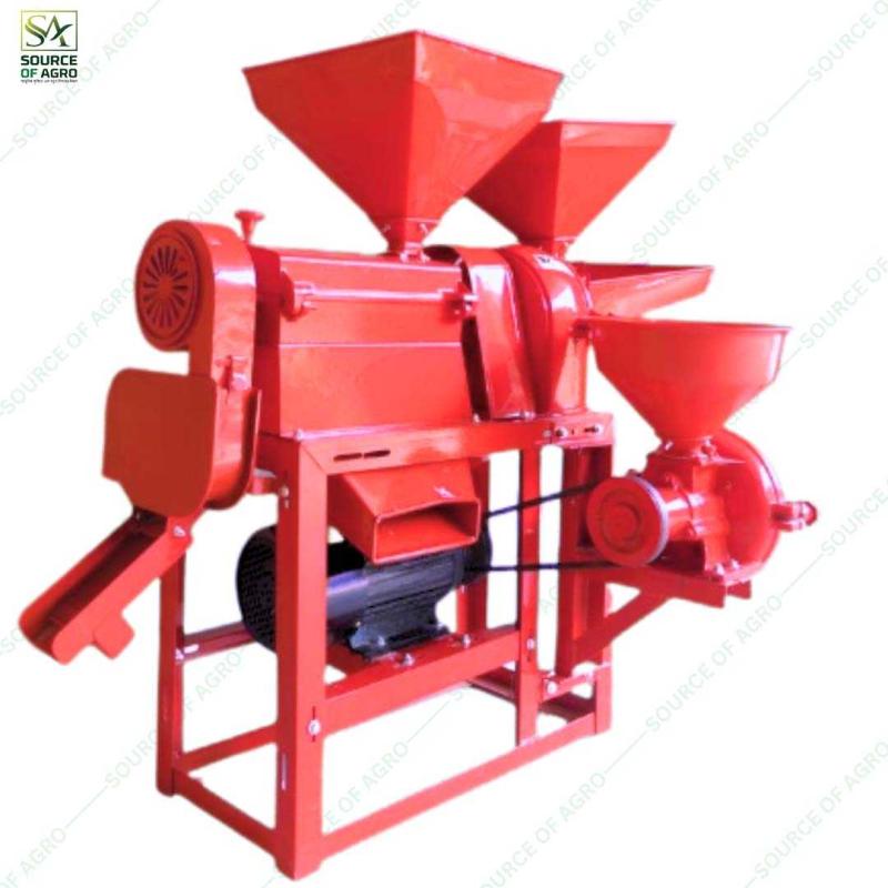 তিন মাথার ম্যাজিক মেশিন || Mini Auto Rice Mill Version 42