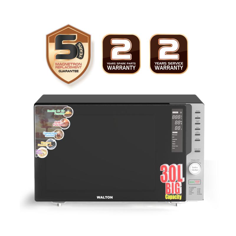 Walton Microwave Grill & Convection Oven 30L || ওয়ালটন মাইক্রোওয়েভ গ্রিল ও কনভেকশন ওভেন ৩০ লিটার || WMWO-M30AS3