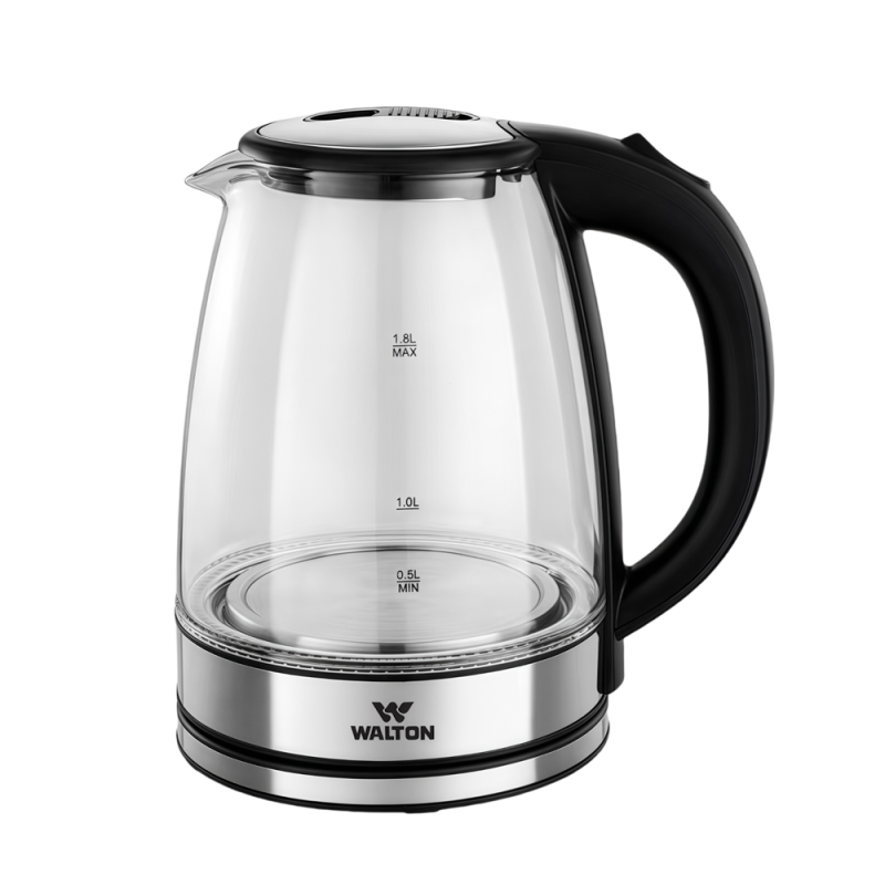 Walton Electric Kettle 1.8L || Walton ইলেকট্রিক কেটলি ১.৮ লিটার || WK-LUMINOUS PRO 1.8