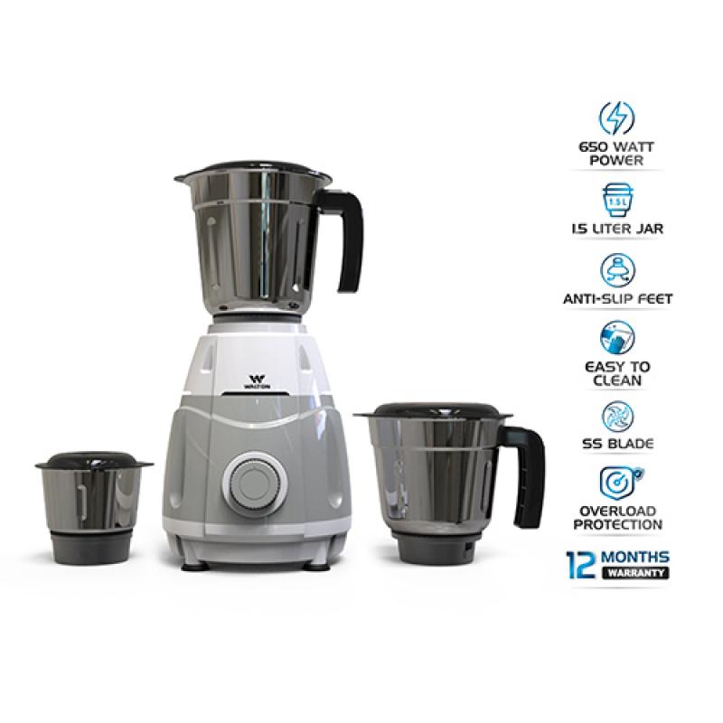 Walton 3in1 SS Heavy Duty Mixer Grinder || ওয়ালটন ৩-ইন-১ এসএস হেভি ডিউটি মিক্সার গ্রাইন্ডার || WBL-15G265