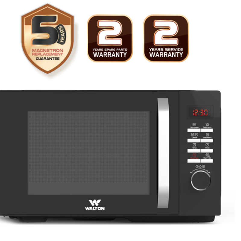 Walton Microwave & Grill Oven 25L || ওয়ালটন মাইক্রোওয়েভ ও গ্রিল ওভেন ২৫ লিটার || WMWO-25GDE